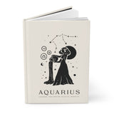 Aquarius - Hardcover Journal