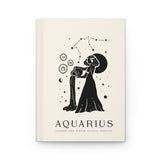 Aquarius - Hardcover Journal
