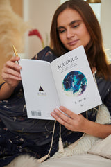 Aquarius Season + Solar Eclipse Workbook - Printed