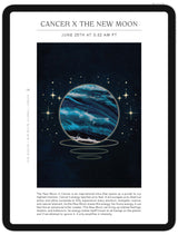 Cancer Season + New Moon Workbook - Digital