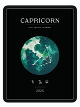 Capricorn Full Moon Workbook - Digital