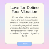 Define Your Vibration