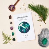 Capricorn Season + New Moon Workbook - Printed