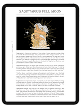 Sagittarius Full Moon Workbook - Digital