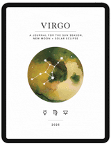 Virgo Season + New Moon Workbook - Digital