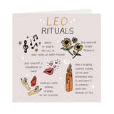Leo Rituals Greeting Card