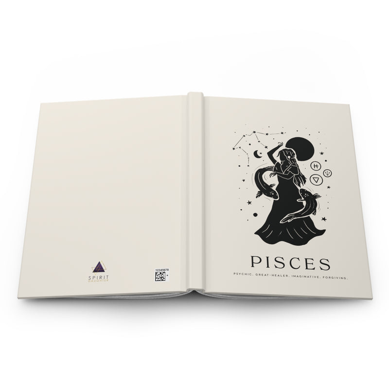 Pisces - Hardcover Journal