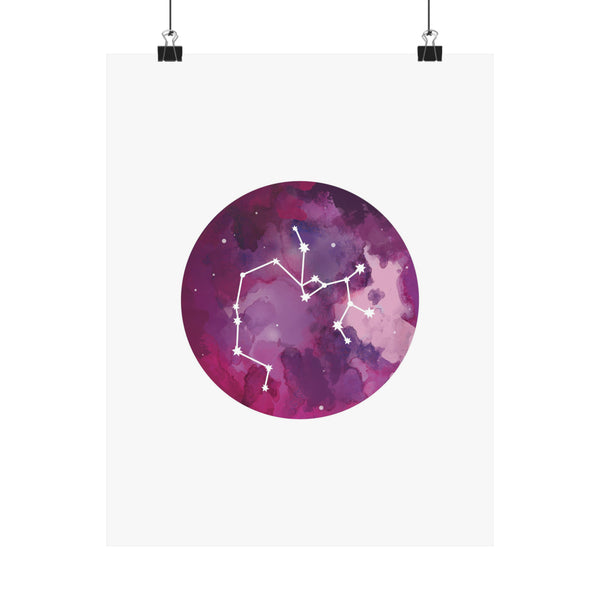 Sagittarius Moon Print