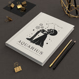 Aquarius - Hardcover Journal