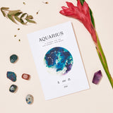Aquarius Season + Solar Eclipse Workbook - Printed