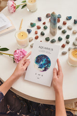 Aquarius Season + Solar Eclipse Workbook - Printed