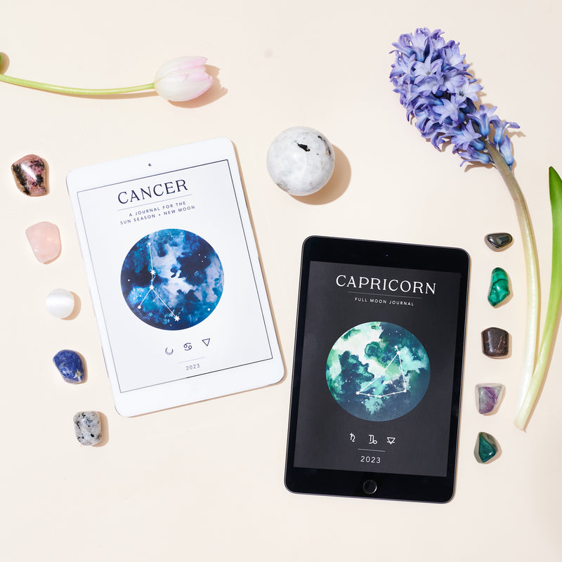 Cancer Season + Capricorn Full Moon Workbook Bundle (Digital)