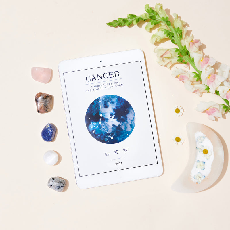 Cancer Season + New Moon Workbook - Digital