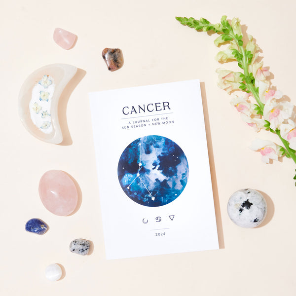 Cancer Season + New Moon Workbook - Printed