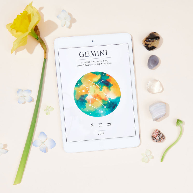 Gemini Season + New Moon Workbook - Digital