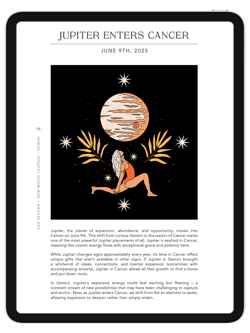 Gemini Season + New Moon Workbook - Digital