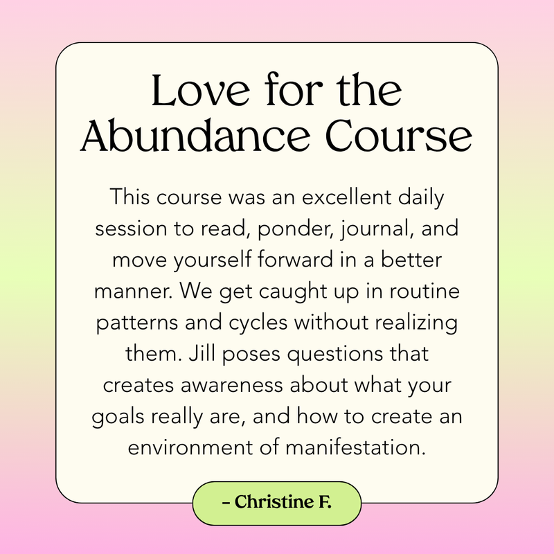 The Abundance Course – Spirit Daughter