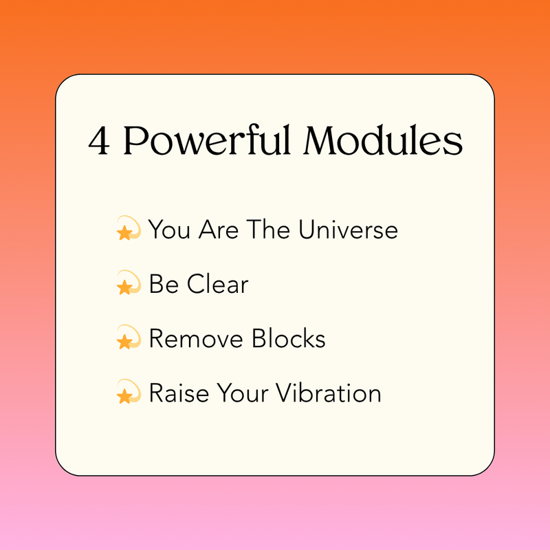 Manifestation Course