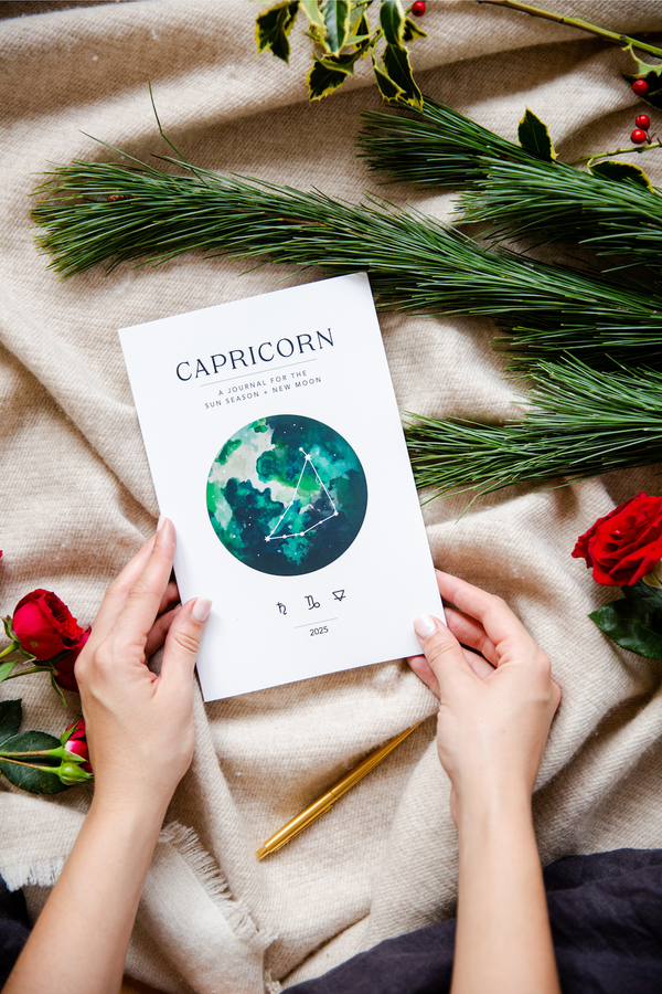 Capricorn Season + New Moon Workbook - Printed