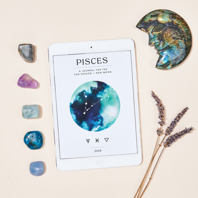 Pisces Season + New Moon Workbook - Digital