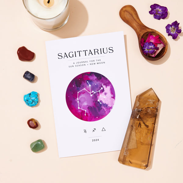 Sagittarius Season + New Moon Workbook - Printed