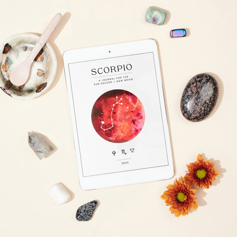 Scorpio Season + New Moon Workbook - Digital