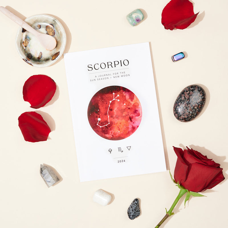 Scorpio Season + New Moon Workbook - Printed