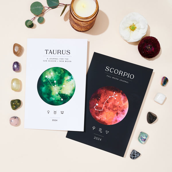 Taurus Season + Scorpio Full Moon Workbook Bundle (Printed)