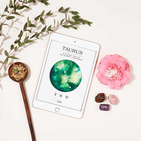 Taurus Season + New Moon Workbook - Digital