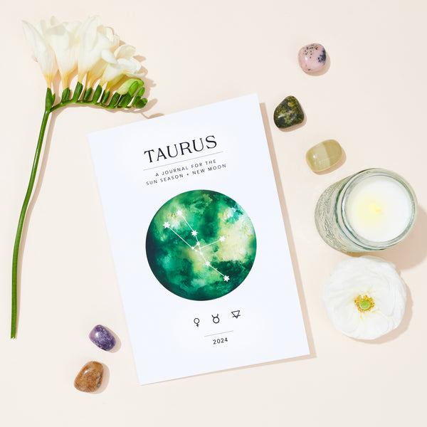 Taurus Season + New Moon Workbook - Printed