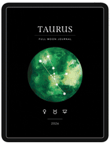 Taurus Full Moon Workbook - Printed