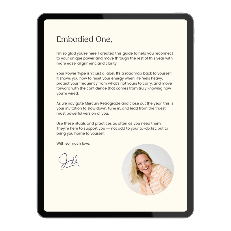 Power Type Guide - The Embodied One