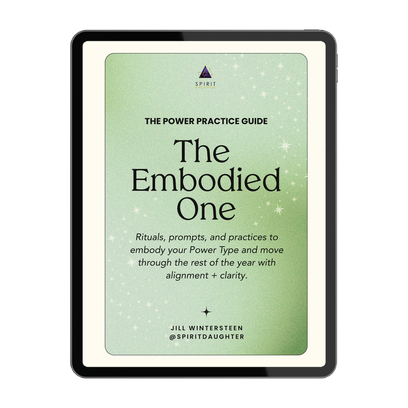 Power Type Guide - The Embodied One