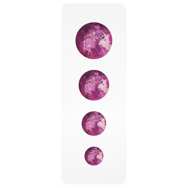 Astrology map purple leggings - Spirit Nest
