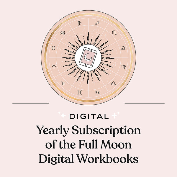 A Year Subscription of Digital Full Moon Workbooks