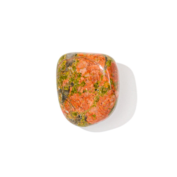 unakite tumbled stone