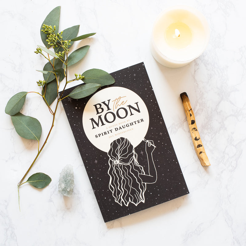 Moon Book Stamp